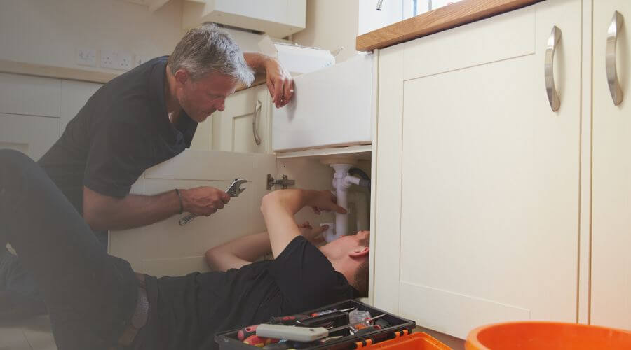 Professional burst pipe repair services in McLeod, TX